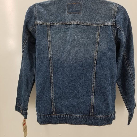 Levi’s Women's Jean Jacket Red Tab Trucker  912058-M8X  Size  WM -BL - Picture 6 of 8